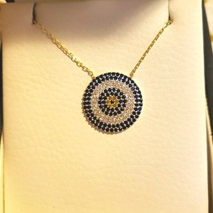 Ladies Evil eye/Hemsa Necklace